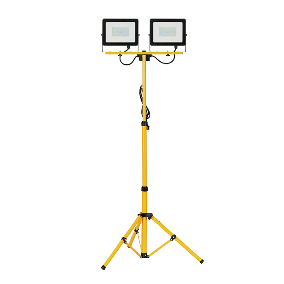 100W-200W LED WORK LIGHT, Electric Explosion Proof Portable Led Construction Working Light with Tripod