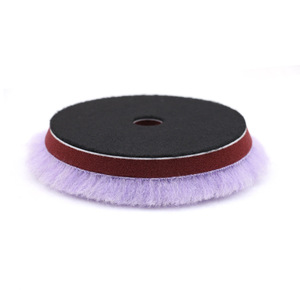 Almohadilla de pulido de lana PMS de 5 pulgadas y 125MM, almohadilla de pulido de lana de acero redonda DA para detalles de automóviles y Material de espuma de mármol - Product Image 1