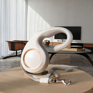 Correa de extensión de plomo duradera ajustable de 5m con logotipo personalizado de alta resistencia correa de nailon retráctil automática para perros para cachorros - Product Image 2