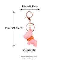 Breloque de sac pour chien personnalisée OEM&ODM, accessoire de couture pour sac à main, sac à dos, pochette, portefeuille de voiture, ornement décoratif pour l'intérieur