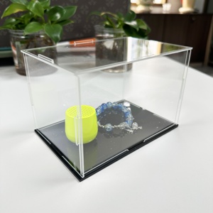 ダストプルーフPerspexクリアストレージボックス取り外し可能アクリルディスプレイラック人形用 - Product Image 3