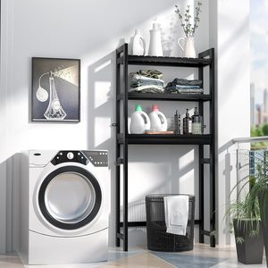 Support de toilette en <span class=keywords><strong>bambou</strong></span> à 3 niveaux Support de rangement pour salle de bain en <span class=keywords><strong>bois</strong></span> Porte-serviettes pour salle de bain Meubles de maison modernes Meubles de salle de bain - Product Image 3