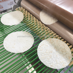 Machine commerciale automatisée de fabrication de gâteau de maïs machine de pressage de pain plat pita arabe Machine de fabrication de burrito chapati roti mexique - Product Image 1