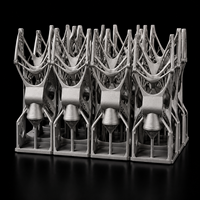 Impresión 3D de Metal para Conjuntos de Palas de Turbina Aeroespacial para Desarrollo de Motores
