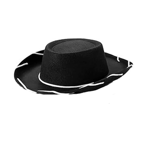 Hot Selling Grote Brede Rand Kinderen Cowboyhoed Met Touwtje Kind Vilten Fedora Cowboyhoed - Product Image 6