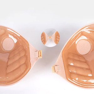 Adam's Hand Silicone toppa seno frontale con bottone <span class=keywords><strong>invisibile</strong></span> per reggiseno con toppe per capezzolo Sexy Lingerie estiva per ragazze - Product Image 3