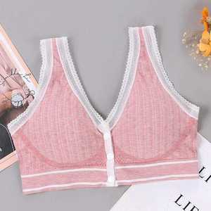 <span class=keywords><strong>Soutien</strong></span>-<span class=keywords><strong>gorge</strong></span> d'allaitement en maille à fermeture avant <span class=keywords><strong>pour</strong></span> femmes grandes tailles, sans armatures, facile à allaiter, dos en dentelle, <span class=keywords><strong>pour</strong></span> tous les jours - Product Image 5