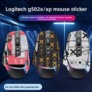 Pegatinas Antideslizantes e Impermeables para Ratón G502X, Película Protectora para la Palma y los Pies del Ratón - Product Image 1