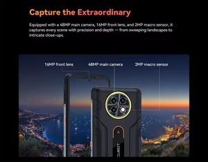 Cubot KingKong ACE 5 สมาร์ทโฟน 4G รุ่นทนทาน ระบบปฏิบัติการ Android 16 หน่วยความจำ 8GB+256GB รองรับการชาร์จเร็ว 33W แบตเตอรี่ 10200mAh หน้าจอ 6.745 นิ้ว 120Hz กล้อง 48MP รองรับ NFC - Product Image 4