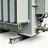Transformateur de puissance immergé dans l'huile LEEEC 4000 kVA 35 kV S22-4000/35 Triphasé 50 Hz à deux enroulements pour distribution de sous-station