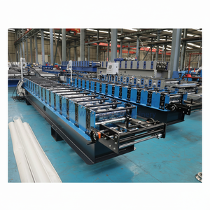 Máquina formadora de rollos de alta precisión para panel de techo de metal con costura de pie profesional - Product Image 1