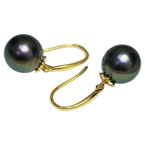 Accesorios de Perlas DIY, Bandeja Vacía para Pendientes de Plata S925 con Cuentas Redondas de 9-12 mm, Joyería de Plata de Moda, Gancho para Pendientes, Modelo 22565DIY - Product Image 5