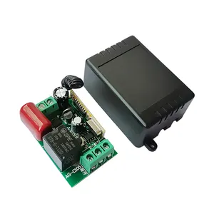 433M Hz Nirkabel RF Remote Control Switch AC 220V 230V 1CH 10A Relay Receiver