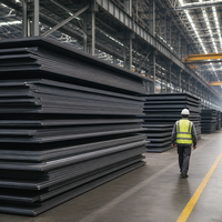Tôle d'acier au carbone laminée à chaud à haute résistance ASTM Q235 Q235B Q345 Q345B Q195, plaque d'acier doux