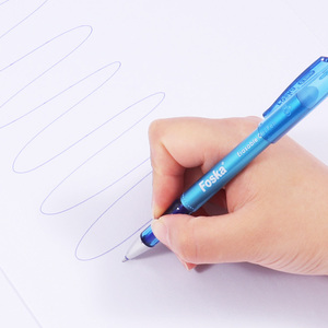 <span class=keywords><strong>Stylo</strong></span> effaçable de bonne qualité de 0,5 mm, noir et bleu, pour le dessin, l'écriture, la planification et les jeux de mots croisés, fournitures de papeterie - Product Image 3