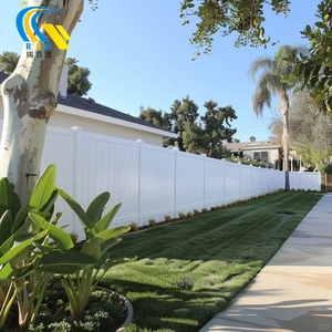Clôtures Intimité Panneaux de clôture et portails Intimité Jardin Vinyle Extérieur pour la maison PVC <span class=keywords><strong>Fentech</strong></span> 8ft Plastique blanc Petite clôture de jardin - Product Image 5