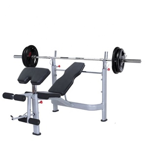 Equipo Multifuncional de Fitness para el Hogar, Banco Ajustable de Acero para Sentadillas, Press de Banca, Mancuernas, Levantamiento de Pesas y <span class=keywords><strong>Barra</strong></span> - Product Image 2