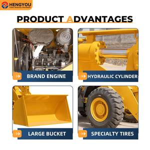 Wheel <span class=keywords><strong>Loader</strong></span> 4x4 1,5 Ton Desain Serbaguna Pengoperasian Mudah Peralatan Berat Efisien Wheel <span class=keywords><strong>Loader</strong></span> untuk Tugas Memuat dan Memunggah - Product Image 5