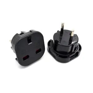 China Supplier Zimbabwe AE Yemen to UK 3 pin plug adapter Plug Travel Adapter