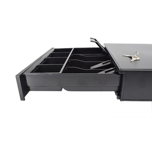 Iyi fiyat Matel 330mm boyutu 4 klipler + 4 paraları para  yazar kasa çekmecesi kutu <span class=keywords><strong>3</strong></span> Positioin kilit yazarkasa makinesi - Product Image 4