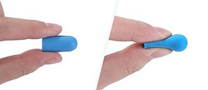 1 Par por Caja, Tapones para los Oídos de PU de Alta Calidad, Reducción de Ruido, Tapones de Espuma Pequeños con Forma de Campana para Niñas y Mujeres, CE - Product Image 4