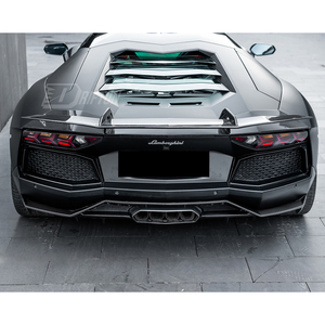 Alerón trasero de fibra de carbono seca estilo VST Aventador para Lamborghini Aventador LP700 LP740 LP750 2011-2021 - Product Image 5