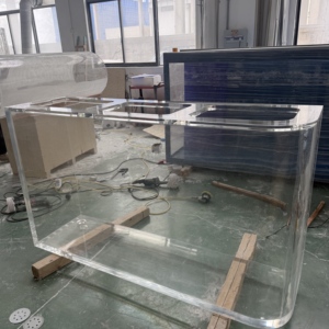 Acuario de Acrílico Rectangular Transparente, Tamaño Personalizado, Estilo Industrial, Resistente a los Rayos UV, Grado Alimenticio, Servicio de Corte - Product Image 4