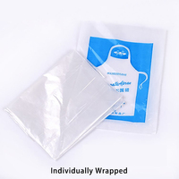 En gros Jetable En Plastique Imperméable cuisine Tablier Pe