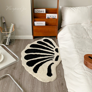 Customized Rug <strong>Shape</strong> Plush Checkered Bathroom <strong>Mat</strong> Non-Slip Microfiber <strong>Bath</strong> Floor <strong>Mats</strong> 3D Tufted Washable <strong>Shell</strong> Rug - Product Image 6