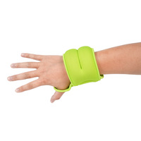 Poids de poignet en néoprène Sportneer à double fixation avec trou pour le pouce et fermeture auto-agrippante pour hommes/femmes - Course à pied, marche, jogging, entraînement de force