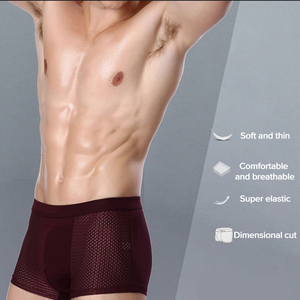 Taille personnalisée Boxer Shorts pour hommes Calecon Homme Ceinture Calecon Homme Confortable Sous-Vêtements pour Hommes Caleçons - Product Image 3