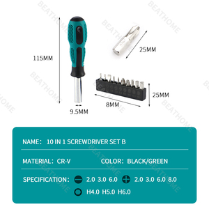 Xách Tay Đa Chức Năng Tự Làm Sửa Chữa Tuốc Nơ Vít Thiết Lập Với Có Thể Thay Thế Bits Cho Máy Tính Xách Tay Và Điện Thoại Di Động Sửa Chữa - Product Image 6