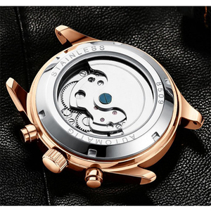 Reloj Mecánico para Hombre AILANG, Marca de Alta Gama, con Fase Lunar, Multifunción, Tourbillon, Reloj de Buceo, Estilo Ejecutivo - Product Image 5