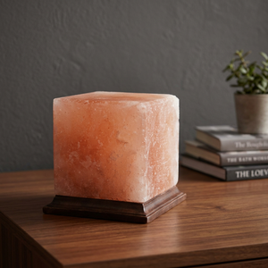 Himalayan Salt Lamp <b>Cube</b> Natural Crystal Salt Modern Home Decor Night <b>Light</b> Feng Shui Portable Handmade Wholesale Bulk OEM - Product Image 3