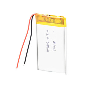 Pilas recargables de polímero de litio, baterías Lipo personalizadas de 403048, 600mah, <span class=keywords><strong>3</strong></span>,7 v - Product Image 2