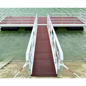 Chất lượng cao nhôm nổi <span class=keywords><strong>Dock</strong></span> cho thuyền du thuyền Marine cầu cảng với gangway - Product Image 1