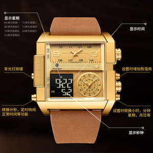 Reloj de Pulsera de Lujo para Hombre POEDAGAR 997, Nuevo, Resistente al Agua, con Correa de Cuero, Luminoso, Cronógrafo, Reloj de Cuarzo para Negocios - Product Image 5