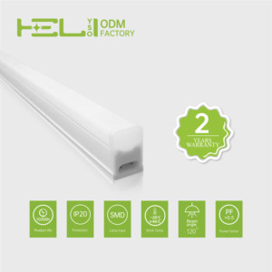 Barre lumineuse LED intégrée T5 1ft 2ft 3ft 4ft 100-265V 5W 9W 14W 18W, connectable, pour éclairage sous armoire, 100lm/W, garantie 2 ans - Product Image 3