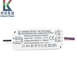 120-277vac Dimmable dẫn cung cấp điện TRIAC & 0-10V liên tục điều khiển hiện tại cho đèn trần đèn Đêm & Đèn Ngoài Trời - Product Image 6