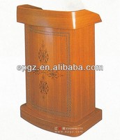 Mesa clásica para hablar, mesa para hablar con podio, escritorio para conferencias