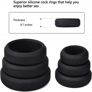 Anello in Silicone per Bondage JJ, Anello Ritardante per Uomo, Giocattoli Sessuali Alternativi per Adulti - Product Image 4