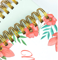 Offre Spéciale planificateur d'année 2022-2023 Journal avec séparateurs cahier à spirale à couverture rigide en papier personnalisé de haute qualité laiterie