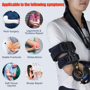 อุปกรณ์พยุงข้อศอกเพื่อการฟื้นฟูที่ดีที่สุดอุปกรณ์พยุงแขนทางการแพทย์ปรับได้ - Product Image 5