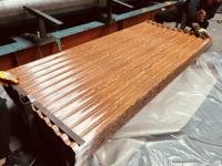 ASTM Standard DX51D SGCC PPGI Stahl-Dachbleche Z30-Z40 Beschichtung Mittelharte 0,12-3mm Dicke Anpassbare TISI Schneiden/Schweißen