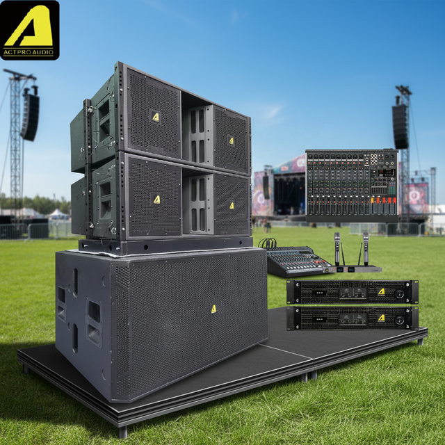 High Power VT4888 Line Array Dual 12-inch Three-way Passive Performance Audio Equipment line array - 3 Years Warranty