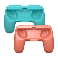Switch 2 pengontrol JoyCon pegangan tangan ergonomis dengan pegangan yang ditingkatkan & casing pelindung pabrik langsung grosir