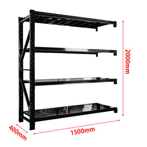 Étagère de rangement en acier léger en métal, étagère de stockage en acier léger, produit - Product Image 2