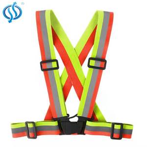 Jambon bretele reflectorizante, culoare Violet - Product Image 3