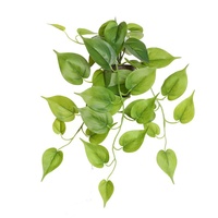 Ensemble de plantes vertes artificielles Pothos en pot, simulation 3D, fleurs en plastique pour la maison, salon, table basse, accessoires de photographie de mariage