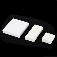 4Biolab 25pcs Plastic Cassette White Glass Slide Holder Microscope Slide Storage Box